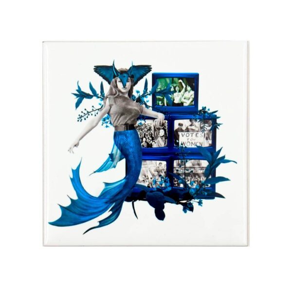 Azulejo "Vote for Woman"