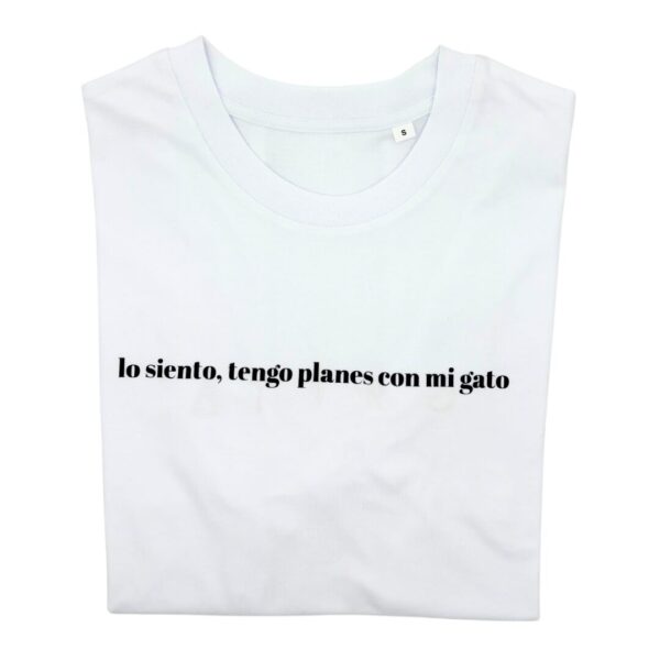 Lo siento, tengo planes con mi gato